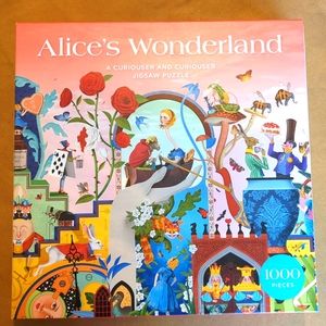 Gorgeous and Unique 1000 piece Alice and Wonderland puzzle